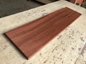【EJ113U】パドック 717×190×21㎜ 板材 薄板 一枚板 材料 天然木 無垢材 木材 希少材 乾燥材 銘木 DIY《銘木登屋》