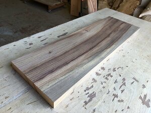 【EJ232F】楠 633×195×30㎜ 樟 クス 一枚板 材料 天然木 無垢材 木材 希少材 乾燥材 銘木 木工 DIY《銘木登屋》