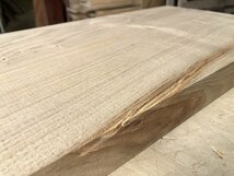 【EH375R】栗 775×290×39㎜ 極上杢 一枚板 材料 天然木 無垢材 乾燥材 銘木 材木 木工 DIY《銘木登屋》_画像5
