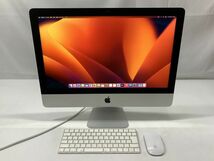 ★【同梱不可】中古品 Apple iMac 21.5インチ Model A1418 1TB 8GB Core i5 3GHz Radeon Pro 555_画像1