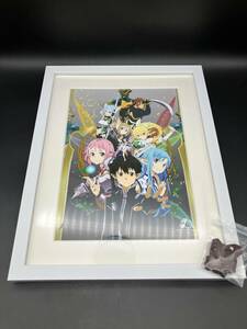 ★【同梱不可】中古 ソードアート・オンライン 10th Anniversary BOX キャラファイングラフ Amazon特典 A4サイズキャラファイングラフのみ