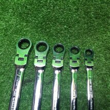 FLEX GEAR WRENCH 5本セット（8・10・12・13・14）フレックス【中古】※商品の内容につきましては、掲載画像にてよくご確認ください_画像7