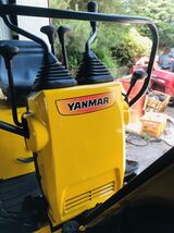 YANMAR＊ヤンマー＊SV08＊ユンボ＊ミニユンボ＊ミニバックホー＊油圧ショベル＊カッティングステッカーシール デカル_画像5