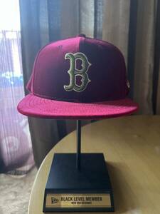 新品　NEWERA 59FIFTY Vintage Velvet ボストン・レッドソックス ダークレッド　7 5/8 完売品