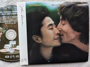 ジョン・レノン JOHN LENNON●MILK AND HONEY ミルク・アンド・ハニー●CD●ヨーコ・オノ 小野洋子●デジパック仕様 ●！！