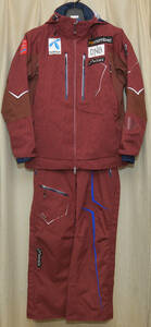 ☆フェニックス phenix Norway Team Jacket&Pants スキーウェア 上下セット 中古Lサイズ サイドオープンパンツ アルペン競技等に