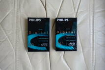 ★ PHILIPS　DCCテープ　デジタル コンパクト カセット　計２本 ★☆_画像2