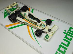 ウエスタン・モデル 1/43 “サウディア” ウイリアムス FW 06…No.27 アラン・ジョーンズ …G.P.シーズン 1978