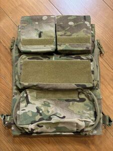 TMC Crye Precision POUCH Zip-On Panel 2.0 AVS/JPC/実物生地 マルチカム