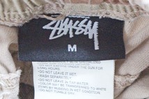 ステューシー ブラッシュド ボクサー カモフラ STUSSY Brushed Boxer 迷彩 柄 サンド ハーフパンツ メンズ ショーツ ショートパンツ 中古_画像3