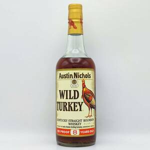 Austin Nichols WILD TURKEY 8years old KENTUCKY STRAIGHT BOURBON WHISKEY　50.5度　750ml【ワイルドターキー 8年】