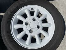 アルミホイール 　スズキ純正　ラパン　13インチ　13×4.00B　ET45　155/65R13　73S　100908JO_画像2