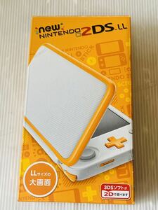★新品未使用　未開封かも？New Nintendo 2DS LL ニンテンドー2DSLL ホワイト×オレンジ　送料無料★
