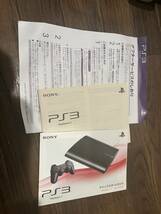 ★現状販売　美品　プレイステーション3 PS3本体 CECH-4000C ブラック コントローラー 箱説明書あり　HDDなし　送料無料★_画像7