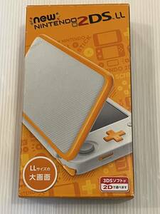 ★新品未使用　未開封かも？New Nintendo 2DS LL ニンテンドー2DSLL ホワイト×オレンジ　送料無料★