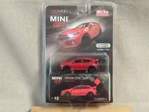 ■未開封■ MINI GT 1/64 Honda Civic Type R LHD 赤 MiJo Toys限定_画像1