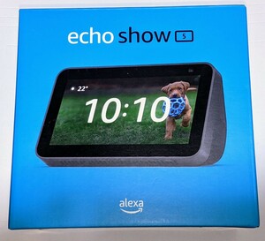 Echo Show 5 (エコーショー5) 第2世代 チャコール