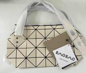 BAO BAO ISSEY MIYAKE バオバオイッセイミヤケ トートバッグ ショルダーバッグ レディース メンズ 中古 ■ PVC ■ ベージュ■ JM A2