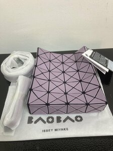 BAO BAO ISSEY MIYAKE バオバオイッセイミヤケ トートバッグ レディース メンズ ■ 中古 ■ PVC ■ むらさき 紫 ■ JN