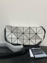 BAO BAO ISSEY MIYAKE バオ バオ イッセイ ミヤケ BAOBAO バオバオ トートバッグ 中古 ■ PVC ■ ホワイト系 ■JM B1_画像5