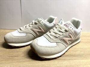 未使用 ニューバランス U574RE2 D アイボリー 25.5cm new balance