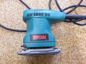 中古(M89)★RYOBI　リョービ　ミニサンダ　型式：S-550M　100V　50/60Hz