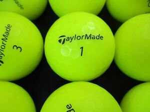 9038【★大人気】テーラーメイド Taylor Made DISTANCE SOFT ◇マットカラーイエロー◇ 30個