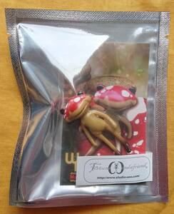 [未開封] Wonder Frog Oshare Kaeru doll Matti Mielonen 全長：約5cm スタジオウー STUDIO-UOO