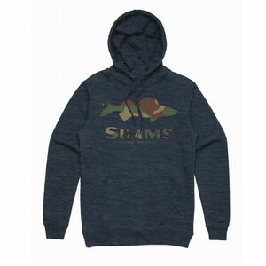 SIMMS WALLEYE LOGO HOODY navy M ネイビー Hoodie シムス ロゴ フーディ パーカー ジャケット