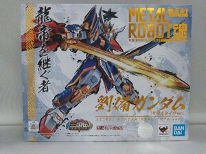 （ジャンク扱い）METAL ROBOT魂 ＜SIDE MS＞ 劉備ガンダム(リアルタイプver.) 「BB戦士三国伝 風雲豪傑編」 フィギュア　バンダイ