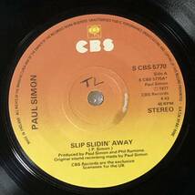 Paul Simon / Slip Slidin' Away UK Orig 7' Single_画像1