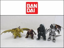 ■未使用保管品■BANDAI/バンダイ■フィギュア■キングキドラ2002■バラゴン2002■ゴジラ2003■メカゴジラ2003■4体■タグ付き■現状■_画像1