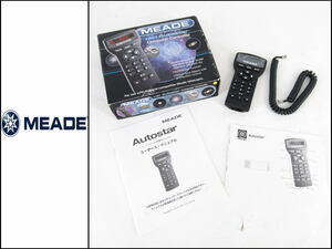 ■超美品■MEADE/ミード■Autostar/オートスター■＃497■天体自動導入システム■コントローラー■取扱説明書付き■動作未確認■現状■