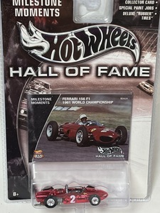 HotWheels B0929　ALL OF FAMA　FERRARI 156 F1 1961