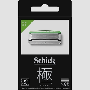 送料無料★シック Schick 極 KIWAMI 敏感肌 替刃(8コ入)