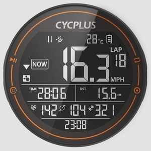  бесплатная доставка *CYCPLUS cycle компьютер GPS велосипед спидометр большой экран ANT+ сенсор соответствует 