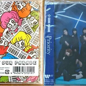 【未開封品】GANG PARADE CD 2枚セット 「OUR PARADE」「Priority」ギャンパレ