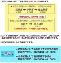 純三河 白名倉 砥石 バン 別上 113g 天然砥石 三河白名倉 名倉砥石 剃刀 日本剃刀 西洋剃刀 床屋 サロン 研ぎ@3457_画像7