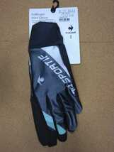 le coq sportif ルコックスポルティフ Fullfinger Print Glove フルフィンガープリントグローブ サイズL_画像1