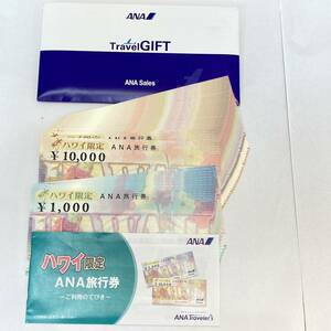 ANA旅行券 ハワイ限定 30万円分 （10,000円券×29枚　1000円券×10枚）　2026年3月31日まで