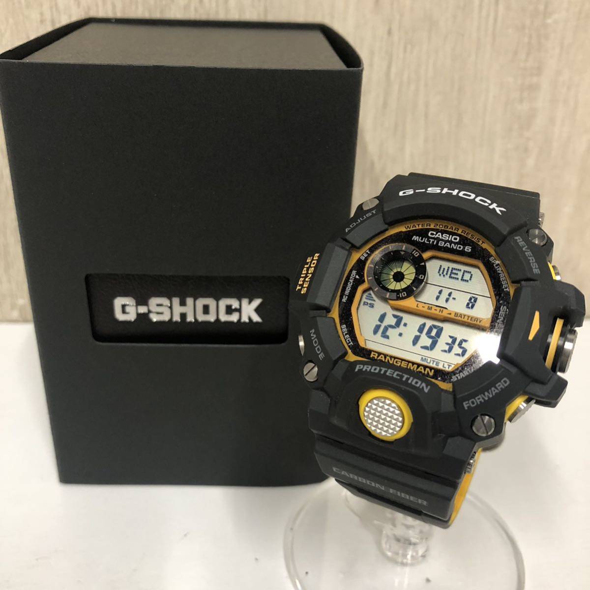 カシオ G-SHOCK マスター オブ G レンジマン GW-9400YJ-1JF