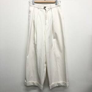 【MARKAWARE】マーカウェア★パンツ PLEATED WIDE TROUSERS プリーテッドワイドトラウザース ボトム サイズ2 A22B-04PT01C 11