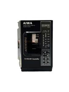 〈オーディオ〉AIWA アイワ　カセットボーイ　ラジオ　カセットプレーヤー　 HS-R10 ポータブル　レトロ【中古/現状品/】003798-3