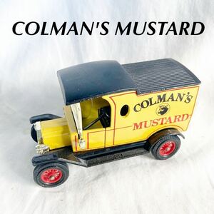 MATCHBOX マッチボックス FORD フォード MODEL T 1912 COLMAN'S MUSTARD イエロー MODELS OF YESTERYEAR 全長約9cm 【OGOS-839】