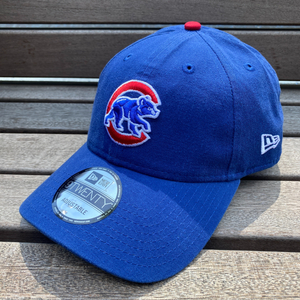 USA стандартный товар NEWERA New Era 9Twenty ремешок задний колпак MLB Chicago Cub sChicago Cubs Bear синий Major League Suzuki ..