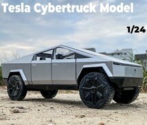 PYD732★テスラモデイキャスル 1/24 ダ 完成品 ニカーミ ■ オフロード 車レクション コ 展示用 合金 プラ モデル 3色 _画像1