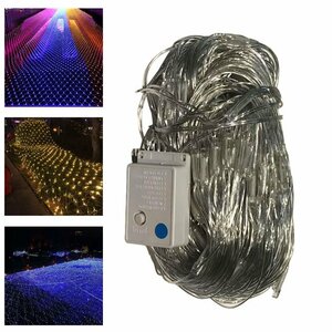 LHW1416*3mX2m net light interior light Christmas decoration waterproof outdoors correspondence 8. lighting pattern LED illumination light 