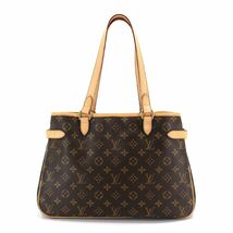 未使用 展示品 ルイ ヴィトン LOUIS VUITTON モノグラム バティニョール オリゾンタル トート バッグ ブラウン M51154 90210815_画像2