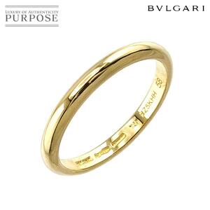 ブルガリ BVLGARI #58 リング 幅2.6mm K18 YG イエローゴールド 750 指輪 Ring 90206450
