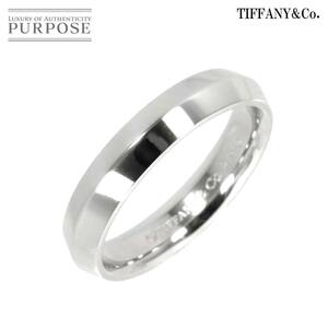 ティファニー TIFFANY&Co. 16号 リング 幅4.5mm Pt プラチナ 指輪 Ring 90213479